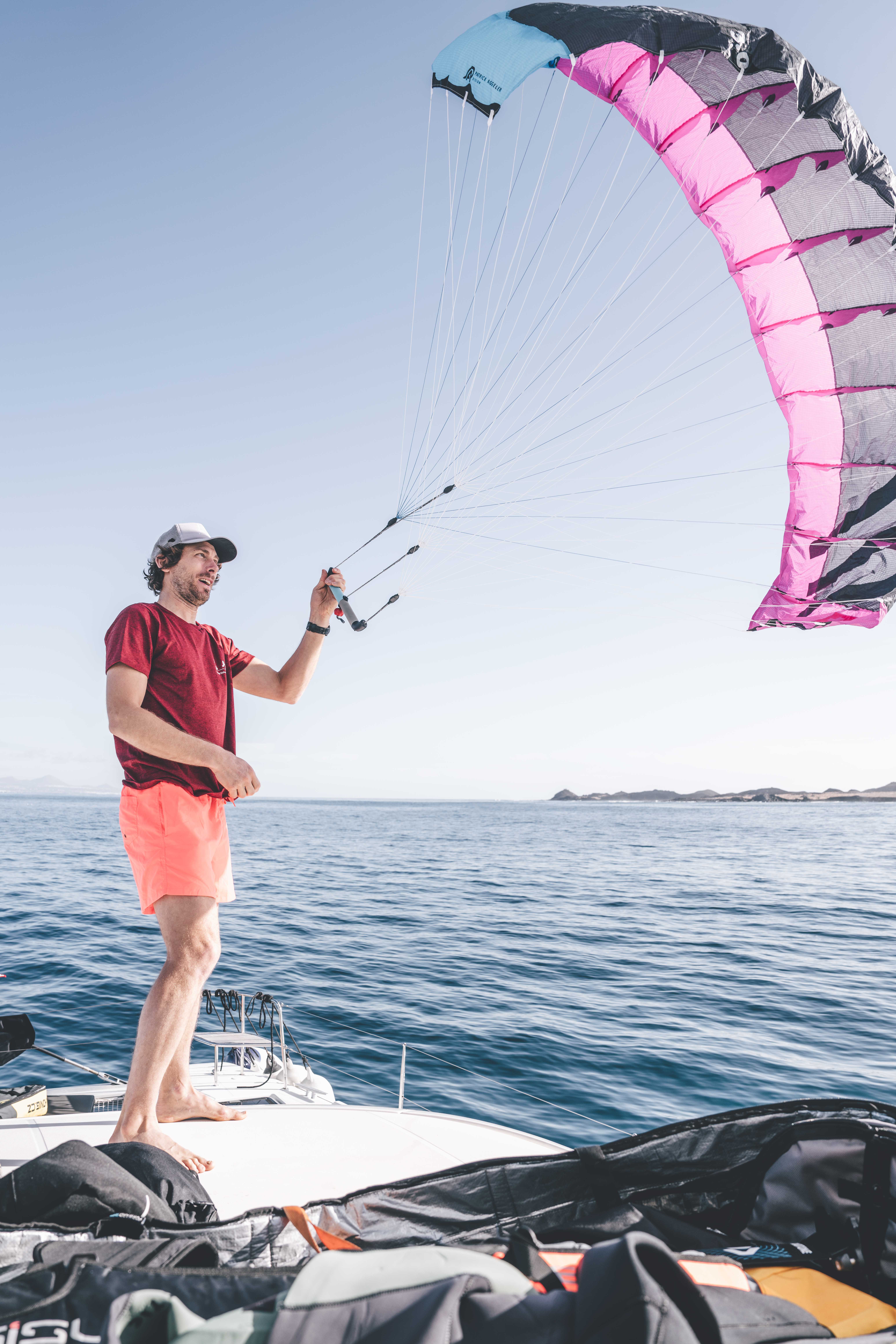 Wing Foil Trip Wingfoil Boat trip Canary Islands